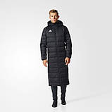 Довгий стьобаний пуховик (силікон) на худорлявого високого хлопчика. Нестандартні розміри, фото 7