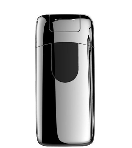 Електроімпульсна запальничка PRIMO портативна електронна акумуляторна USB запальничка Срібло