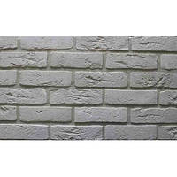 Облицовочная фасадная плитка под кирпич Loft Brick Бельгийский 001 Белый 240x71 мм