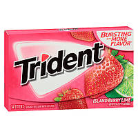 Жуйки Trident Island berry lime 14 sticks