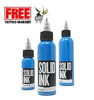 Тату краска SOLID INK Baby Blue 1 унц (30мл)