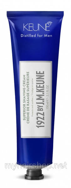 Крем для гоління KEUNE 1922 Superior Shaving Cream 150 мл, фото 1