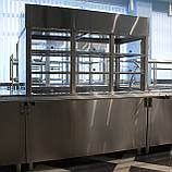 Вітрина охолоджувана для фаст фуду 1500/700/1800 мм, фото 7