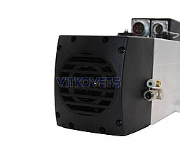 Шпиндель (з фланцем) GDZ120X103-4.5 4P з автоматичною зміною інструмента (повітряне охолодження) 4.5KW, фото 4