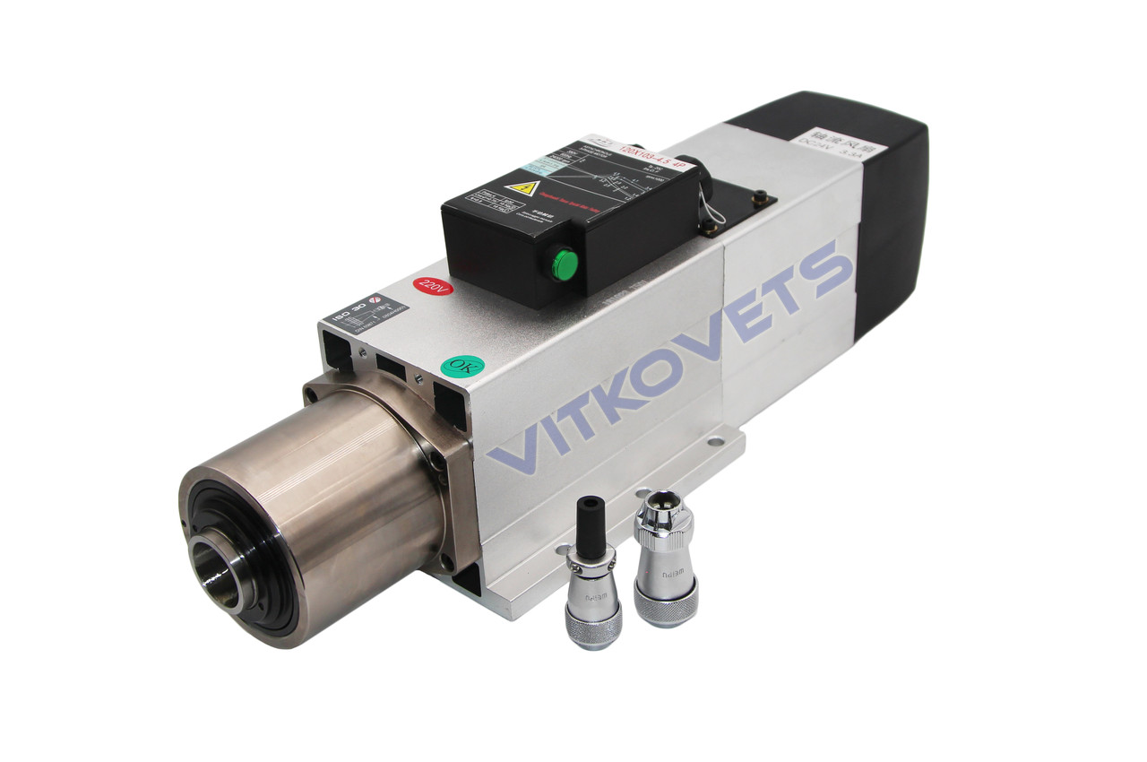 Шпиндель (з фланцем) GDZ120X103-4.5 4P з автоматичною зміною інструмента (повітряне охолодження) 4.5KW