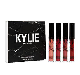 Помада для губ Kylie Jenner matte liquid lip collection, 4 шт.