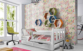 Дерев'яне дитяче ліжко Холлі 80х190 см. Містер Мебл