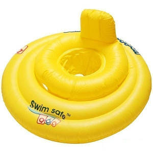 Дитячий надувний пліт для плавання Bestway 32096, 69 см, жовтий, з трусиками, від 0 до 1 року