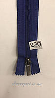 Блискавка спіраль №7 M-ZIP, 50 см, колір синій (220)