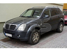 Бокове скло заднє кузовне SsangYong Rexton '02-12 ліве (XYG)