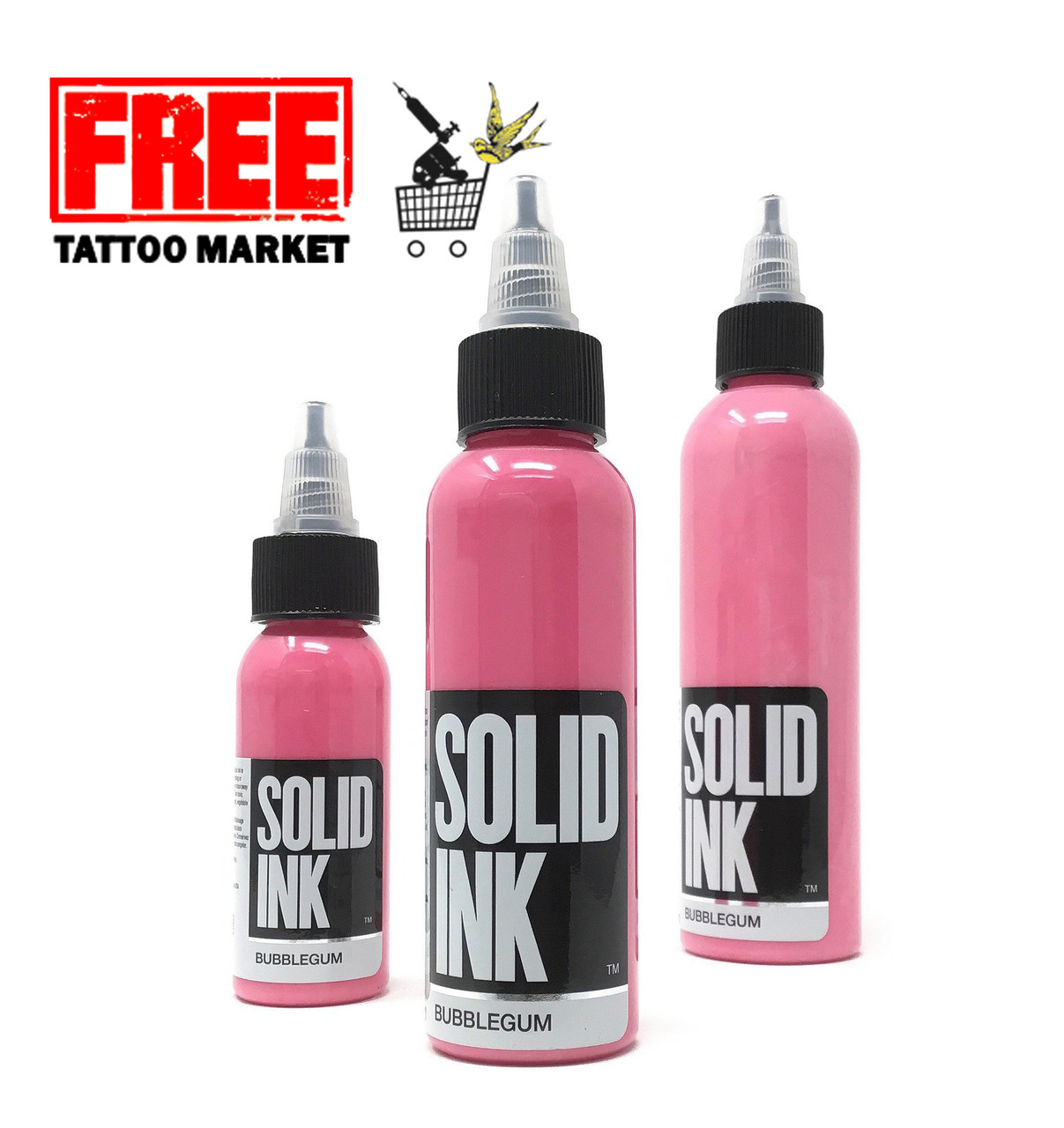 Тату фарбу SOLID INK Bubblegum 1 унц (30 мл)