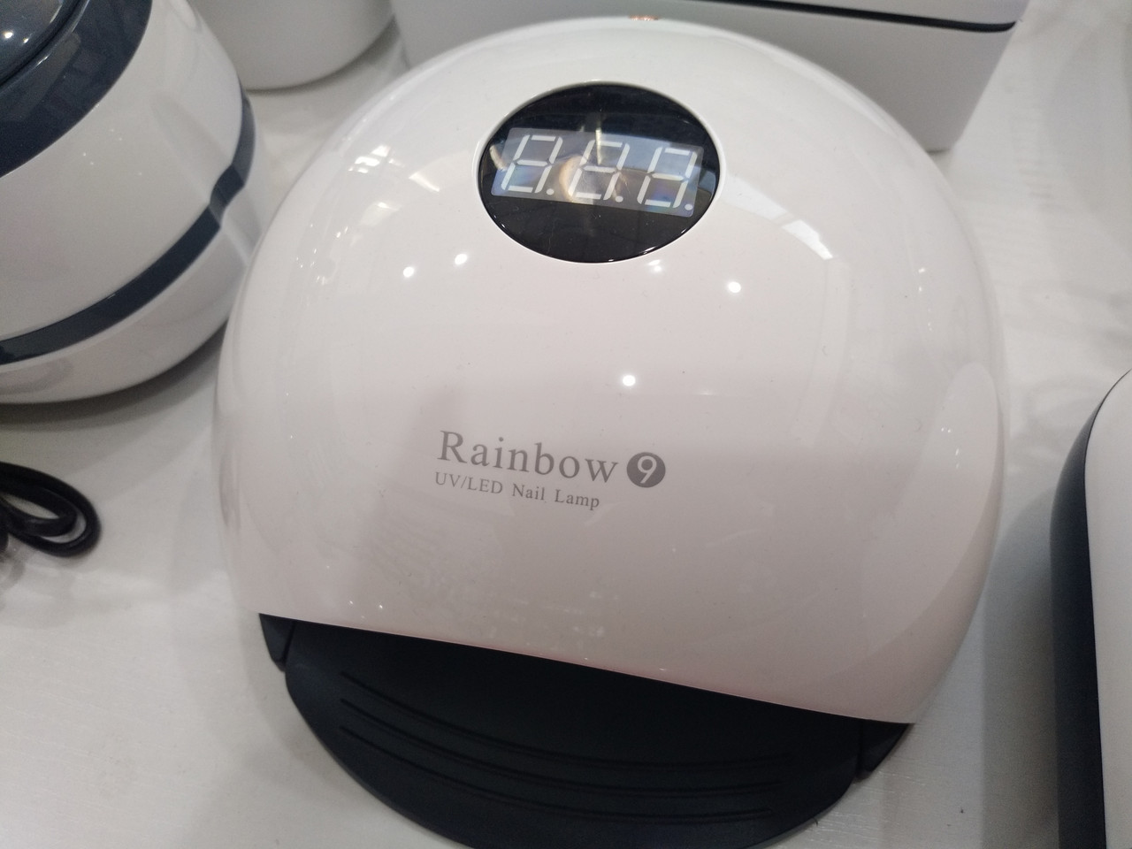 Гібридна світлодіодна UV/LED лампа Sun RAINBOW 9 48 вт (Сан ван ) з пам'яттю і зупинкою таймерів