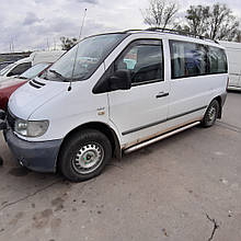 Дефлектори вікон (вітровики) Mercedes Vito 638 1995-2003 (вставні, 2 шт.) (HEKO)