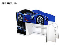 Детская кровать-чердак Bed-Room №4 Молния Маквин красный, Бренд 1700*800, фото 3