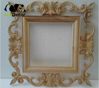 Зеркало в ванную белое с золотом Dalian R3 - фото 9 - id-p811923876