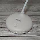 Настільна лампа Remax RT-E190 Dawn LED Lamp c акумулятором. Портативна сенсорна лампа, фото 6