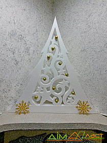 Ялинка "Вінтаж" із пінопласту вис 100см товщ 10 см