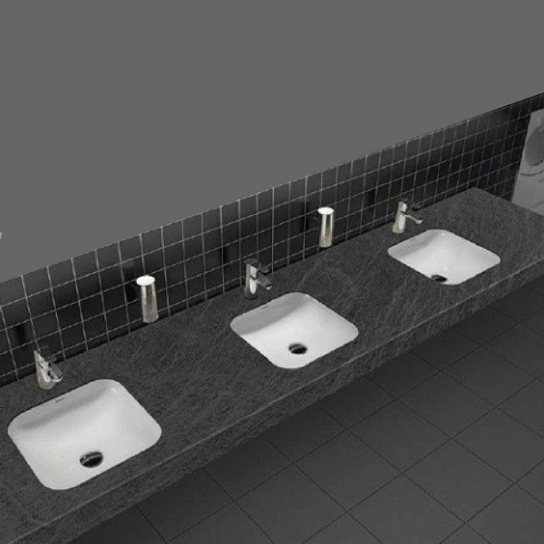 Встроенный квадратный умывальник 370х370х35 Duravit Durastyle 0373370000 - фото 7 - id-p313607111