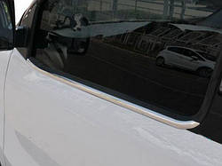 Зовнішня окантовка вікон (8 част., нерж) - Fiat Linea 2006+ і 2013+ рр.