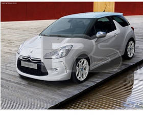 Бокове скло передніх дверей Citroen DS3 HB '09-16 ліве (XYG)