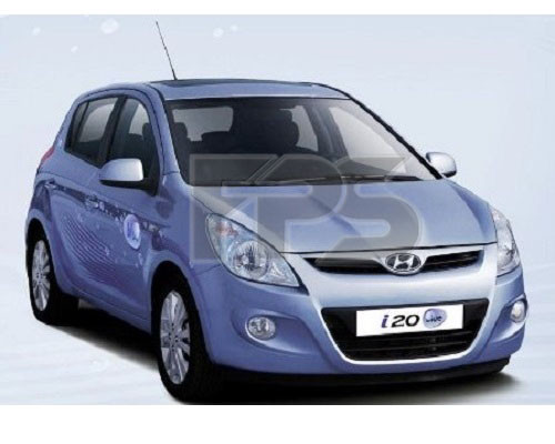 Бокове скло передніх дверей Hyundai i20 '09-12 ліве (XYG)