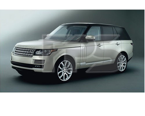 Бокове скло передніх дверей Land Rover Range Rover '12- ліве (XYG)