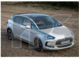 Бокове скло задніх дверей Citroen DS5 5D HB '11- ліве (XYG)