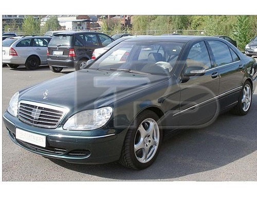 Бокове скло задніх дверей Mercedes S-Class W220 '98-05 ліве (XYG)