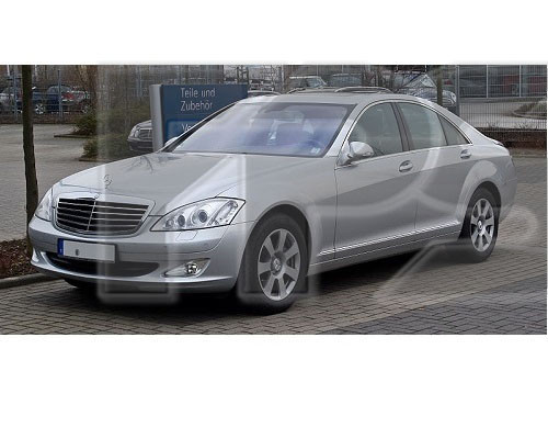 Бокове скло задніх дверей Mercedes-Benz S-class (W221) Long '05-13 праве (XYG)