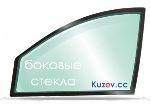 Бокове скло задніх дверей Peugeot 407 '04-10 ліве (XYG)