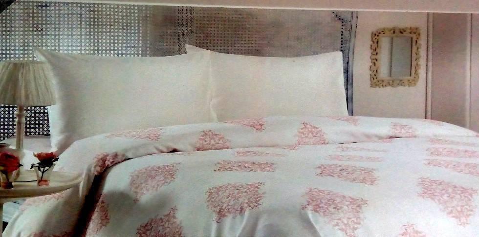 Постільний комплект + літній покривало Gelin Home NATALI євро
