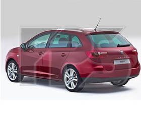 Бокове скло задніх дверей Seat Ibiza '09 - універсал, ліве (Sekurit)