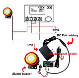 Цифровий терморегулятор у корпусі W1209WK -50 +110С, фото 5