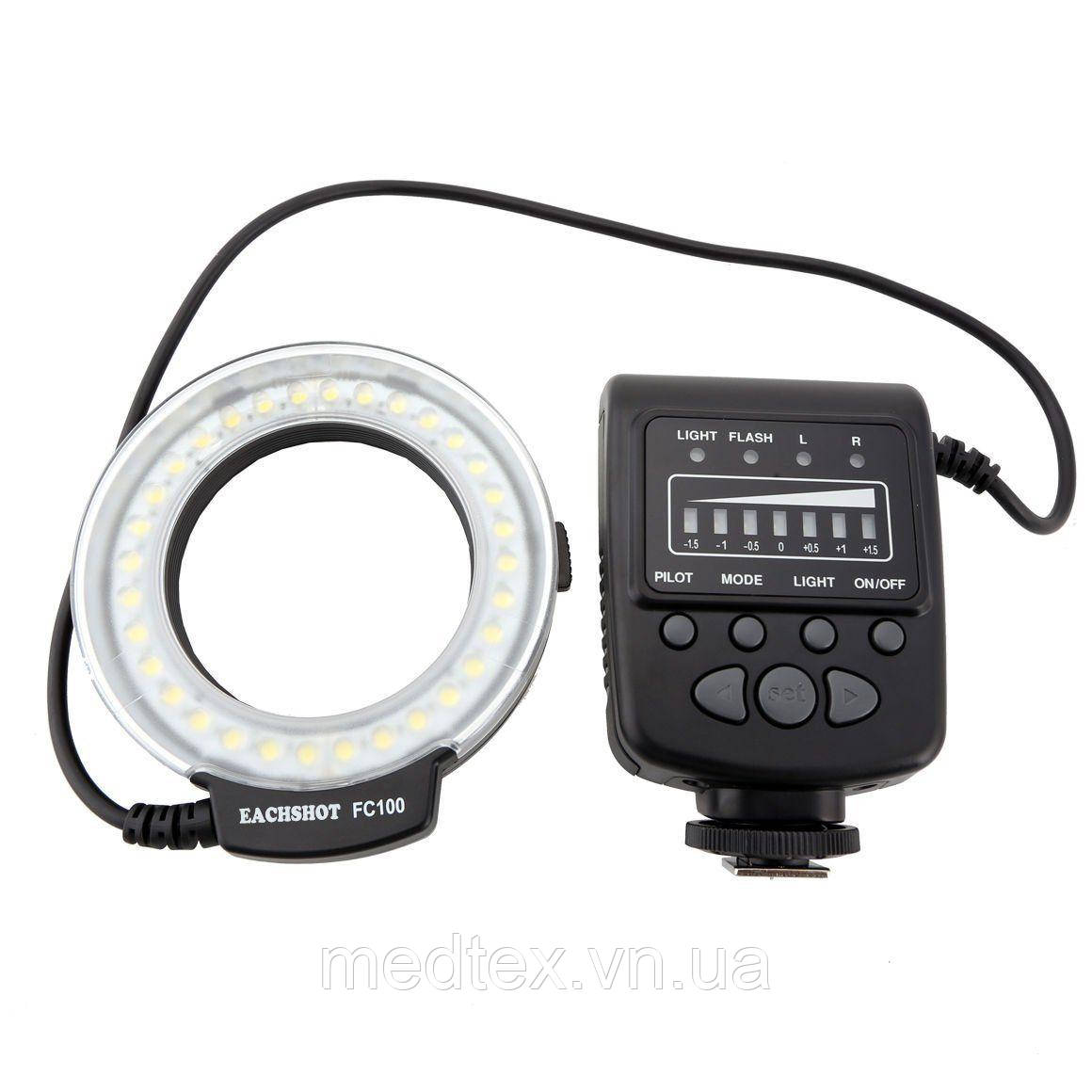 Кільцева LED макроспалах MeiKe FC-100