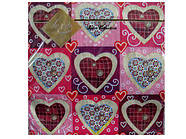 Паперова серветка на весілля (ЗЗХЗЗ, 20 шт.) Luxy Серце (210) (1 пачка)