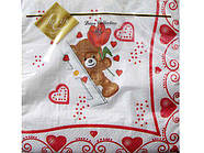 Паперова серветка на весілля (ЗЗХЗЗ, 20 шт.) Luxy Несподівана любов (066) (1 пачка)