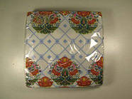 Серветки столові (ЗЗЗЗЗ, 20 шт.) La Fleur Українські мотиви 002 (1 пач)