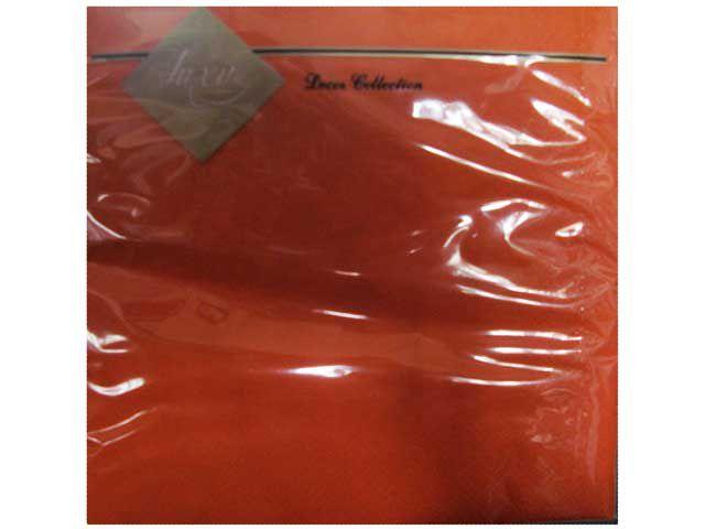 Серветки столові (ЗЗЗЗЗ, 20 шт.) Luxy Жовтогарячий (3-9) (1 пач)