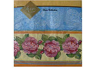 Серветки столові (ЗЗХЗЗ, 20 шт.) Luxy Садова троянда (677) (1 пач)