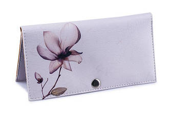 Жіночий гаманець -Рожева квітка-. Ручна робота