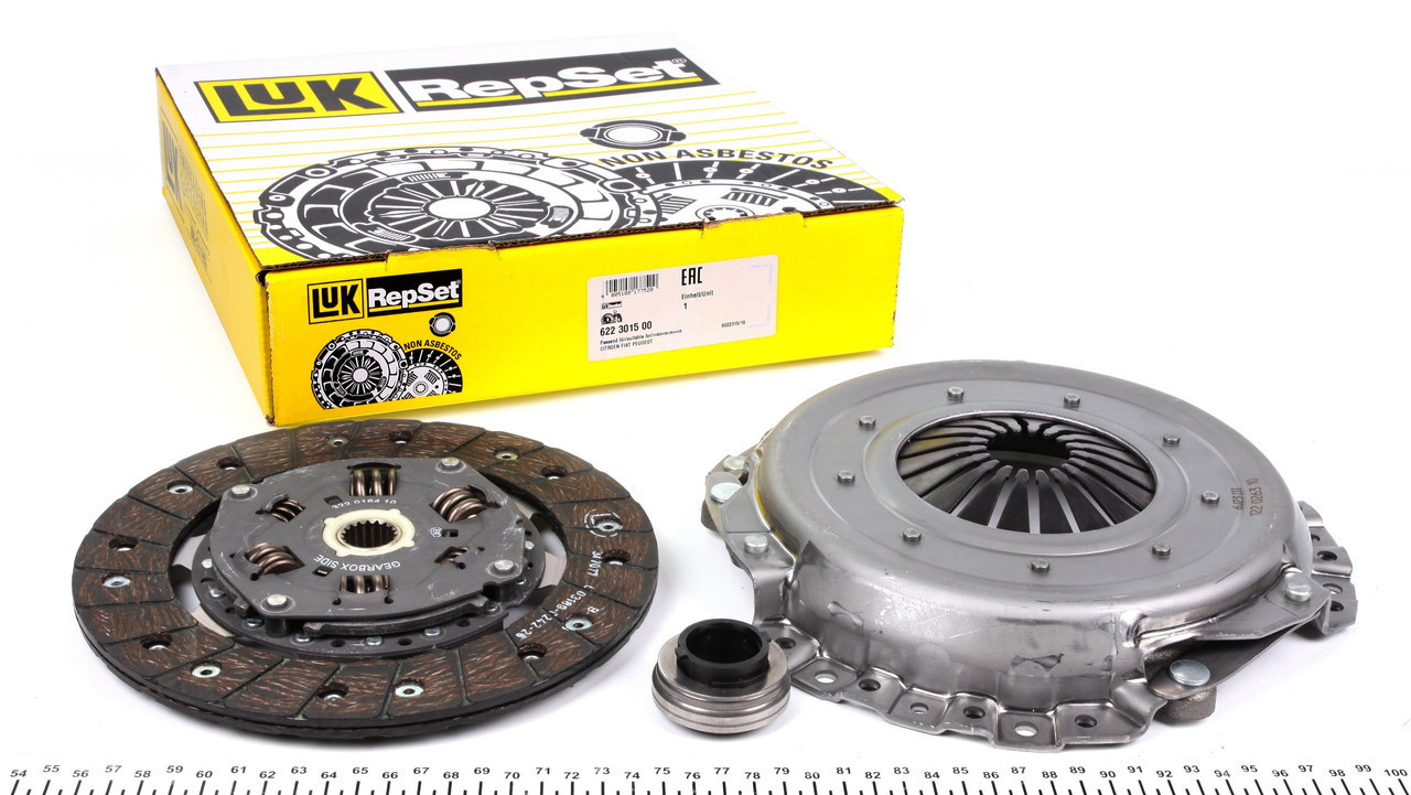 Комплект зчеплення Citroen Jumpy 1.9D 98- (d=220 mm), фото 1