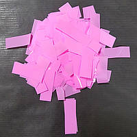 Конфетти прямоугольное розовый (25 грамм)