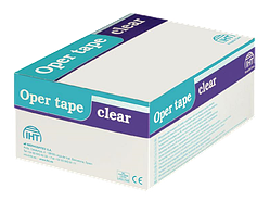 Опер тейп кліарі (Oper tape clear)) прозора хірургічна пов'язка на поліетиленової основі, 9,1 м х 1,25 см,