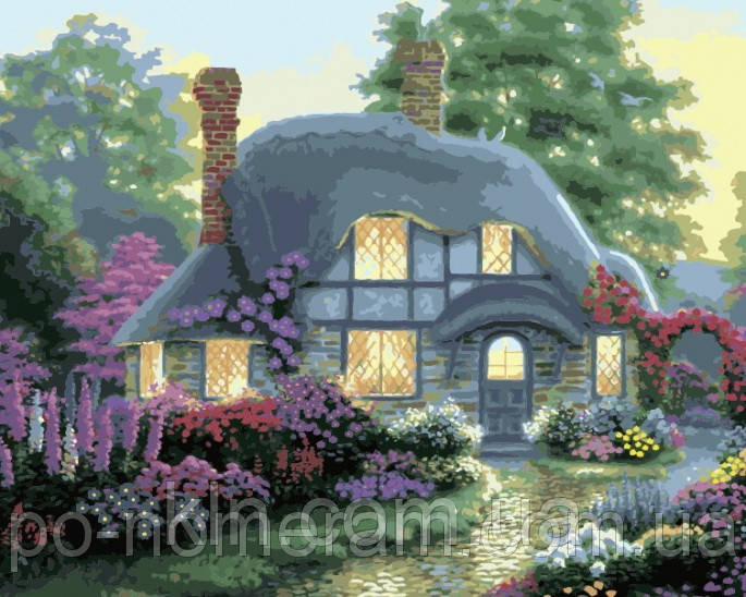 Картина за номерами Menglei Будинок квіткової феї MG300 40 х 50 см, фото 1