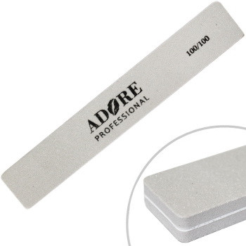 Баф для нігтів прямокутний 100/100, Adore