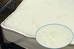 Непромокаючий наматрацник 80х190 жакардовий з Aloe Vera