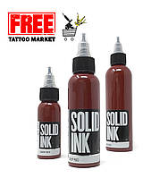 Тату краска SOLID INK Deep Red 1 унц (30мл)