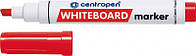Маркер Centropen Board 1-4,6 мм клиноподібний червоний