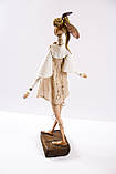 Колекційна авторська лялька. Інтер'єрна лялька."Храмова дівчина. Танець на честь врожаю", фото 9