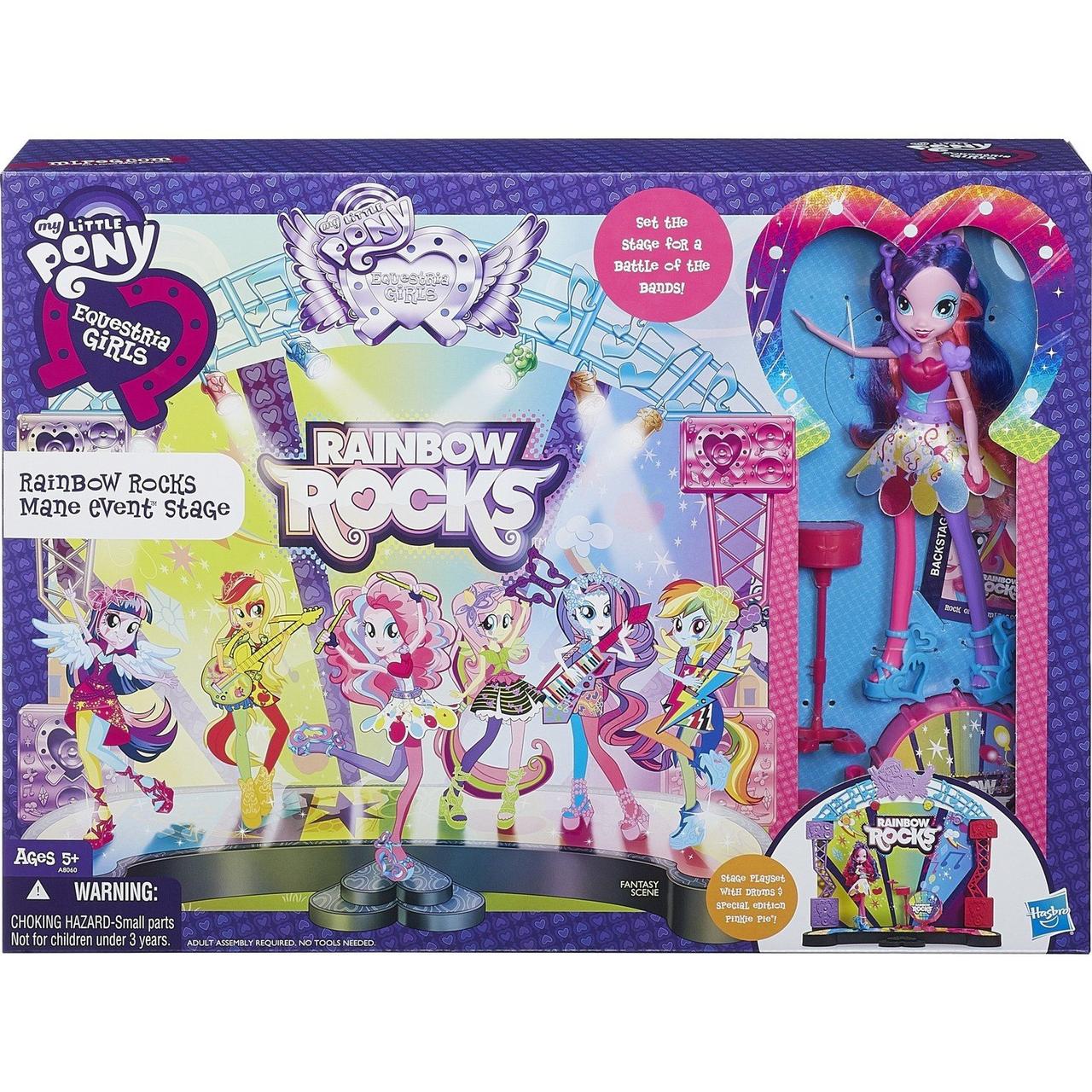Ігровий набір Май Літл Поні Еквестрія Hasbro Equestria Girls Рок концерт A8060, фото 1